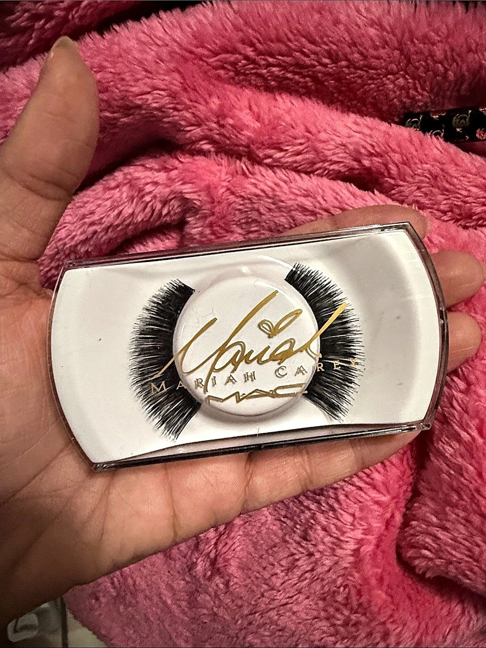 M.A.C x Mariah Carey Holiday collection False Eyelashes in Black NWT